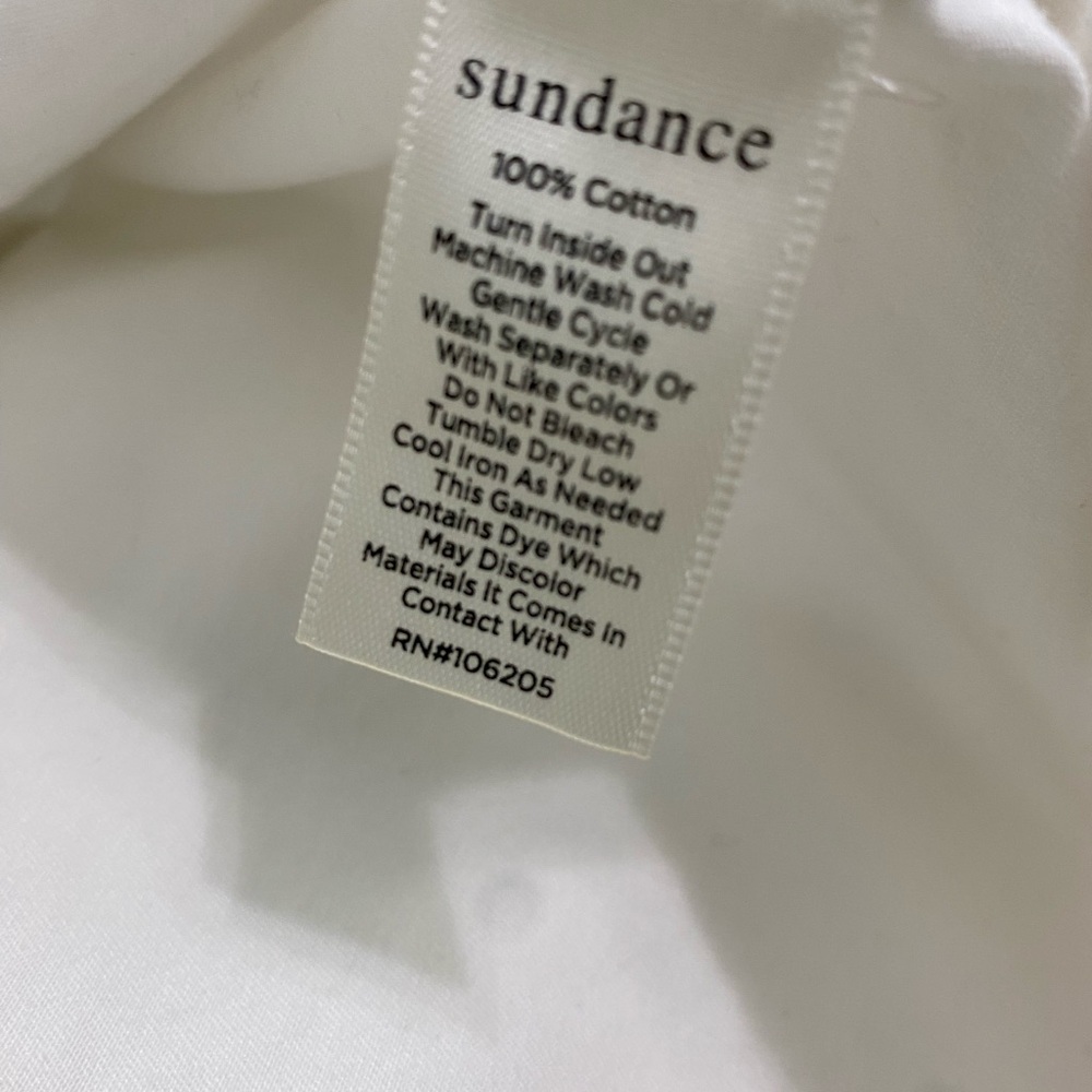 Sundance White Track Pants with Black Belt - Picture 11 of 14